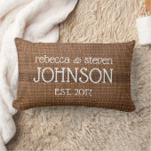 Oreiller Couple Thlow Personnalisé (Couverture)