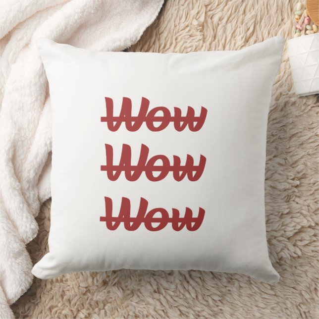 Oreiller | Coussin d'accent à typographie moderne (Couverture)