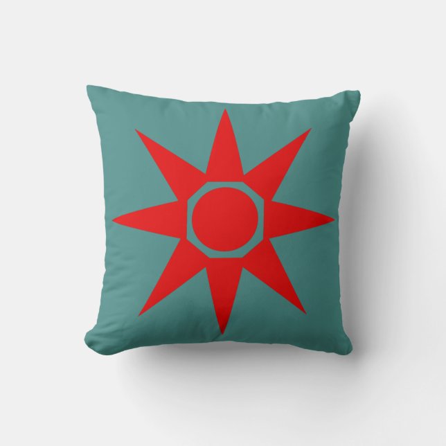 Oreiller Coussin de Soleil Magique Positif (Recto)
