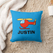 Oreiller coussin d'hélicoptère jouet chambre d'enf (Couverture)