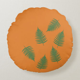 Oreiller Coussin Motif de Fougère Verte Chanceux