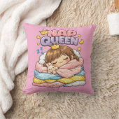 Oreiller Coussin Nap Queen Kawaii (Couverture)