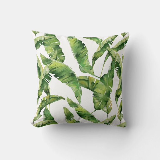 Oreiller d'accent - Palmiers Tropicaux (Recto)