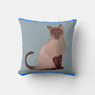 Oreiller de chat stylisé