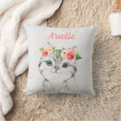 Oreiller de chaton personnalisé, Coussin de chat (Couverture)