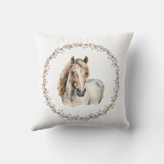 Oreiller de cheval gris (Verso)