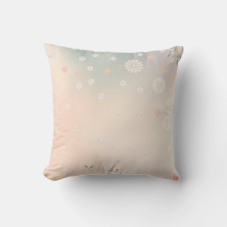 Oreiller de décoration Cottagecore Floral Pastel R