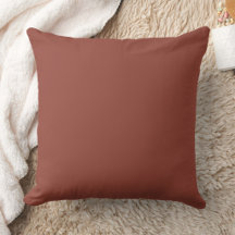 Oreiller de décoration d'accent de couleur unie en