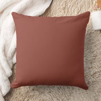Oreiller de décoration d'accent de couleur unie en