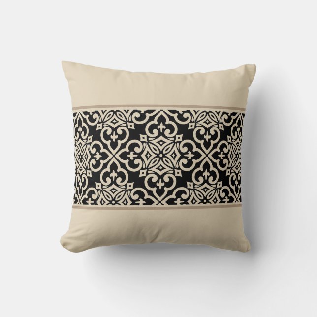 Oreiller de décoration - Imprimé marocain (Recto)