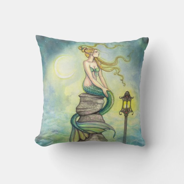 Oreiller de fantaisie de sirène mystique (Recto)