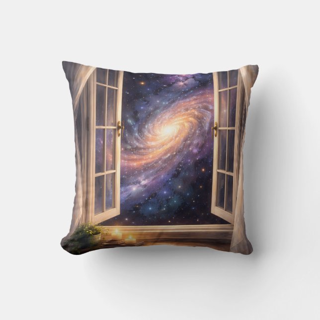 Oreiller de fenêtre de galaxie (Recto)
