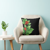 Oreiller de fête-Houx (Chaise)