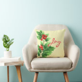 Oreiller de fête-Houx (Chaise)