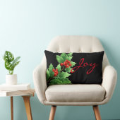 Oreiller de fête-Houx (Chaise)