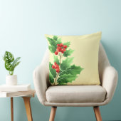 Oreiller de fête-Houx (Chaise)