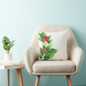 Oreiller de fête-Houx (Chaise)
