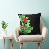 Oreiller de fête-Houx (Chaise)