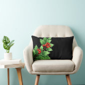 Oreiller de fête-Houx (Chaise)