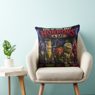 Oreiller de fruit monstre/ Coussin de fruits monst