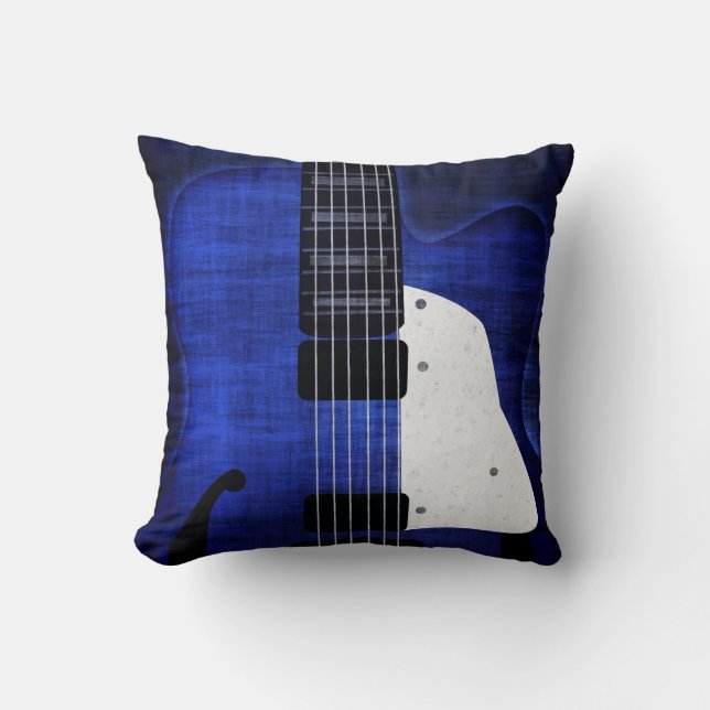 Oreiller de guitare électrique grunge cool (Recto)