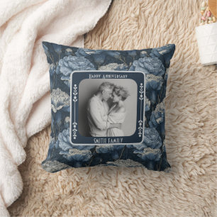 Oreiller de jet classique pour anniversaire de mar