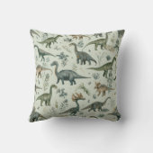 Oreiller de jet de dinosaure | Accessoires d'accen (Verso)