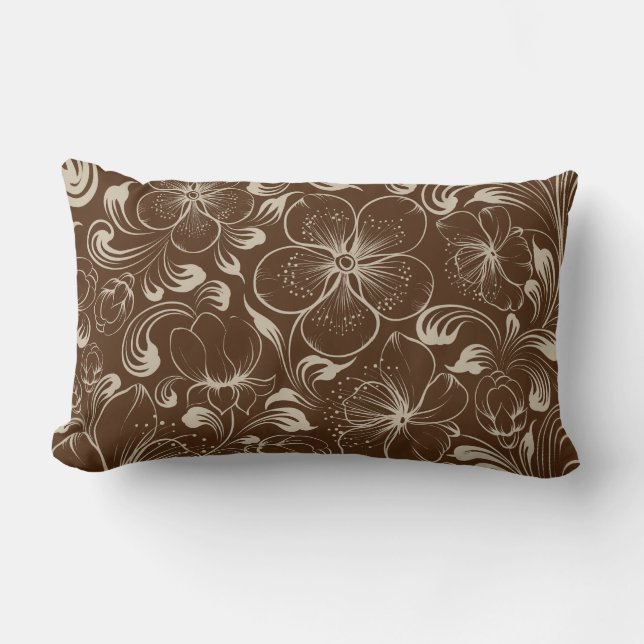 Oreiller de jet floral  (Recto)