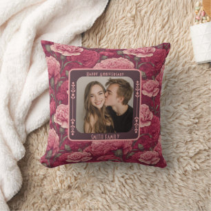 Oreiller de jet minimaliste pour photo de mariage