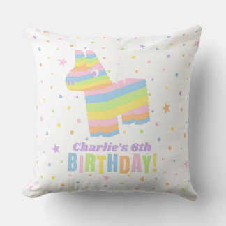 Oreiller de jet personnalisé pour anniversaire ave