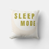 Oreiller de jeté confortable en mode sommeil (Recto)