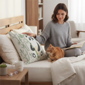 Oreiller de jeté de nurserie de Panda Mignon