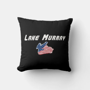 Oreiller de lancer aigle du lac Murray Caroline du