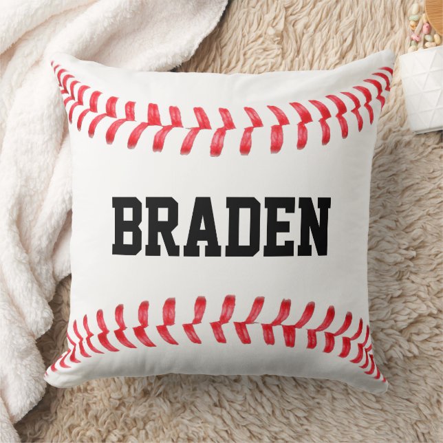 Oreiller de lancer de baseball personnalisé (Couverture)