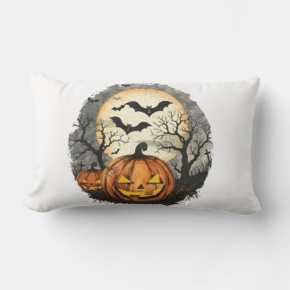 Oreiller de lancer de citrouille d'Halloween – Déc