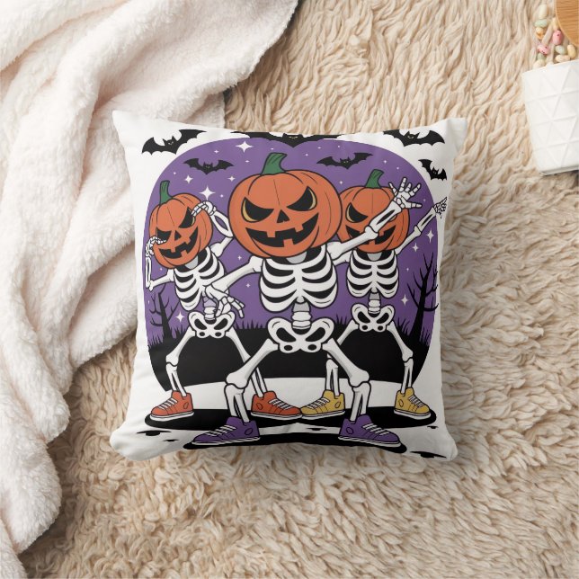 Oreiller de lancer Halloween effrayant (Couverture)