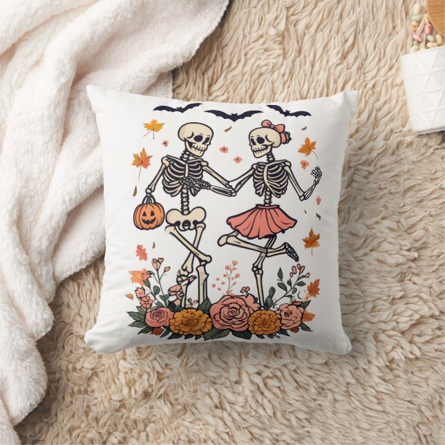 Oreiller de lancer Halloween effrayant (Couverture)