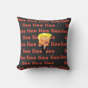 Oreiller de lancer Trump