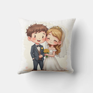 Oreiller de l'anniversaire de mariage coussin
