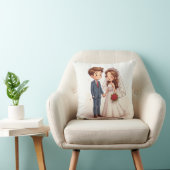 Oreiller de l'anniversaire de mariage coussin (Chaise)