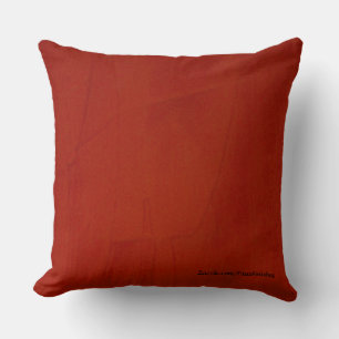 Oreiller de luxe à monogramme personnalisé