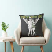 Oreiller de luxe de la collection d'art du couple (Chaise)