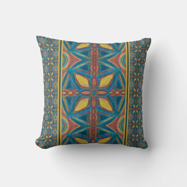 Oreiller de marbre Mandala (Recto)