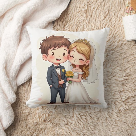 Oreiller de mariage Coussins (Couverture)