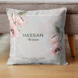 Oreiller de mariage Custom Groom - Coussin