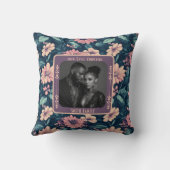 Oreiller de mariage moderne et unique pour couple (Verso)