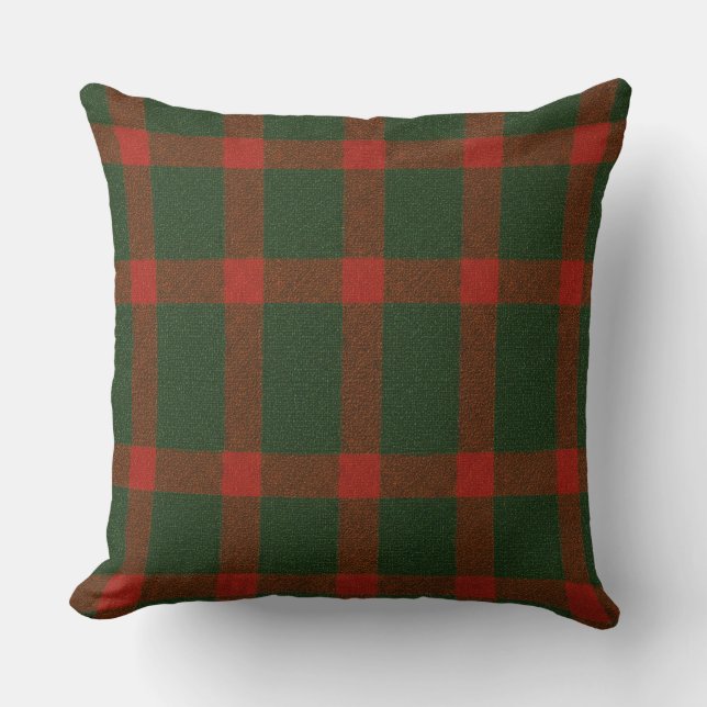 Oreiller de Noël à la menthe de Noël Retro (Recto)