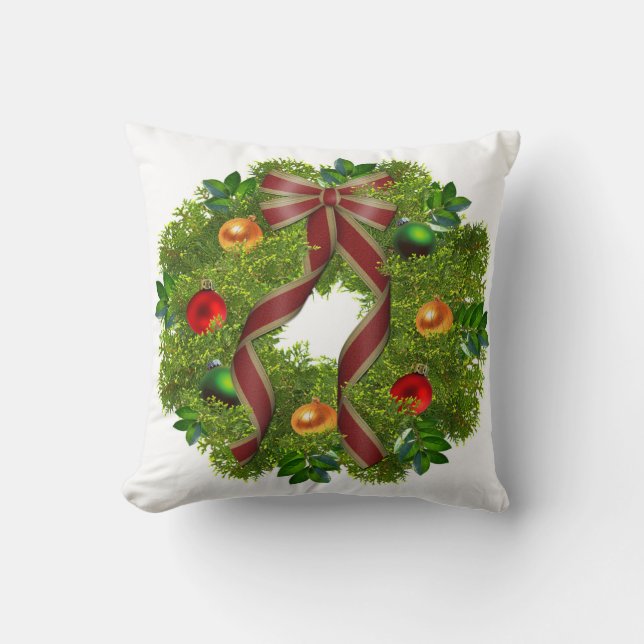 Oreiller de Noël/couronne de Noël (Recto)