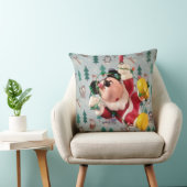 Oreiller de Noël Danny Duck Santa (Chaise)
