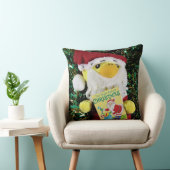 Oreiller de Noël Danny Duck Santa (Chaise)